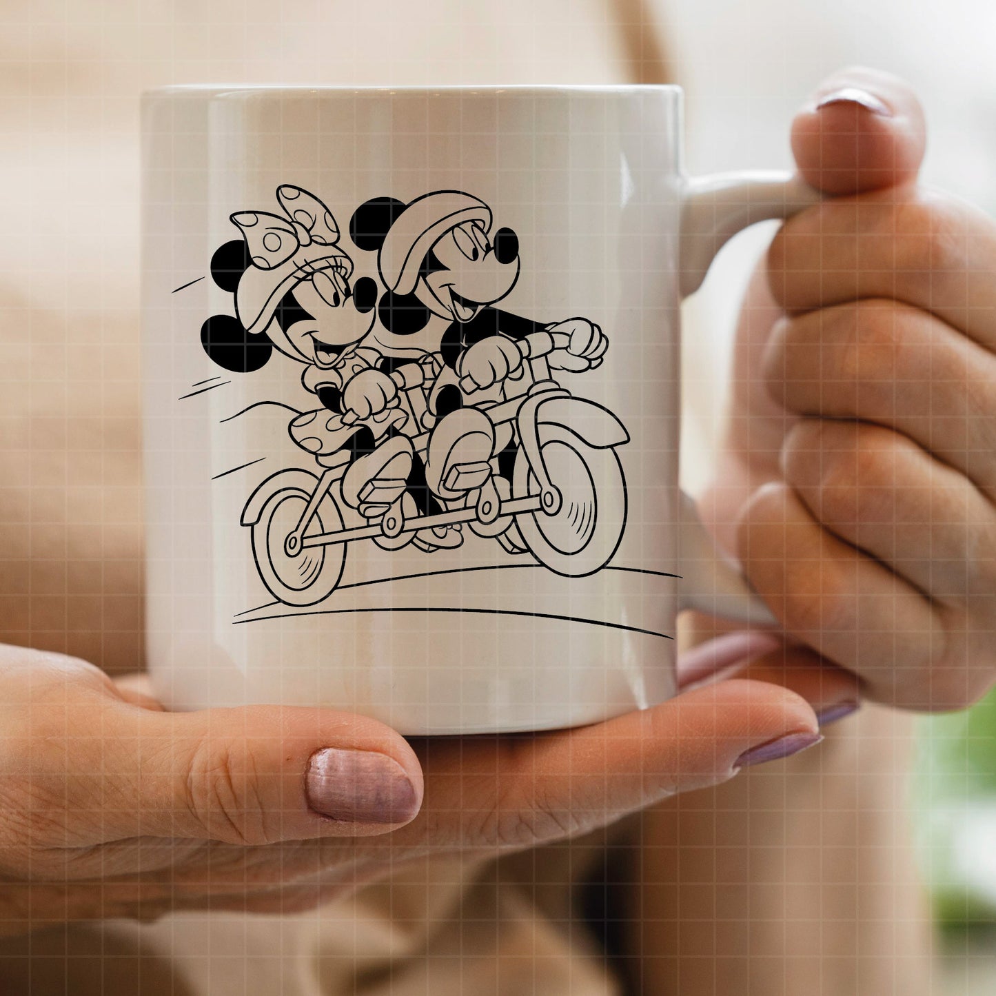 COD3012 - Mickey and minnie svg, Disney svg, mickey svg, minnie svg, Silhouette, Cricut