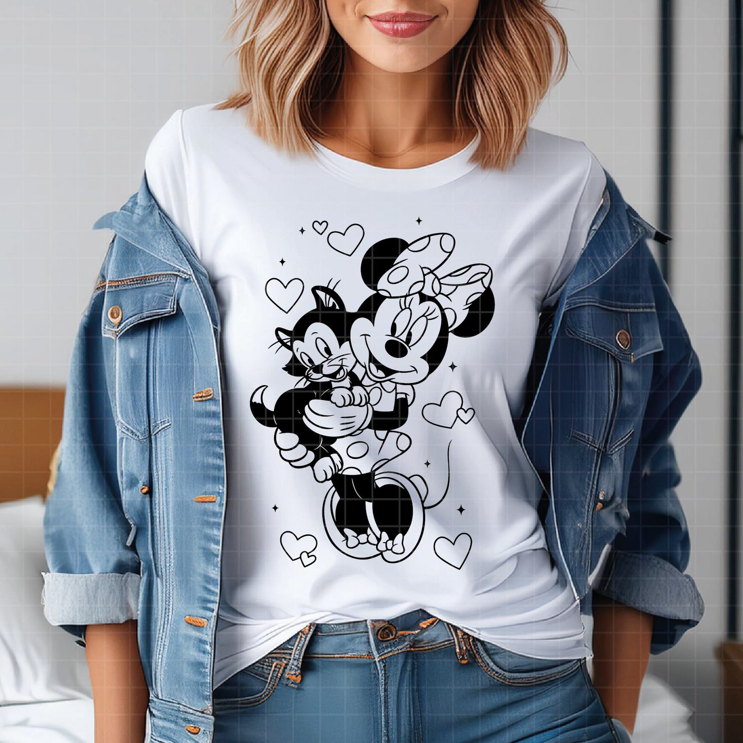 COD3013 - Minnie svg, Disney svg, disneyland t shirt svg, Disney svg