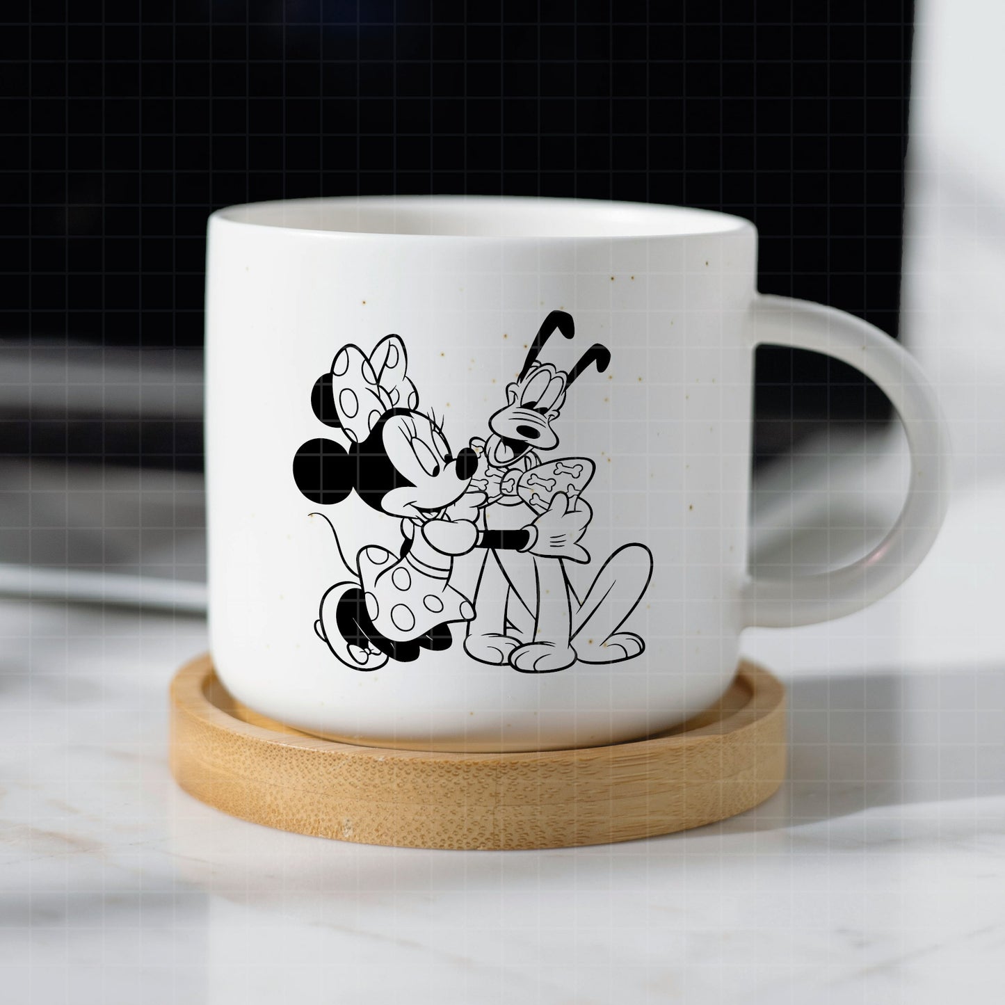 COD3014 - Minnie and pluto svg, Disney svg, disneyland t shirt svg, Disney svg