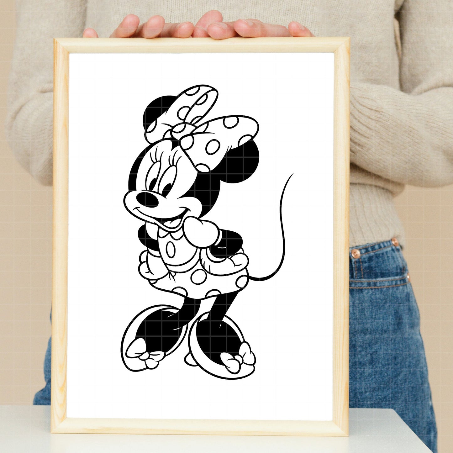 COD3015 - Minnie svg, Disney svg, disneyland t shirt svg, Disney svg