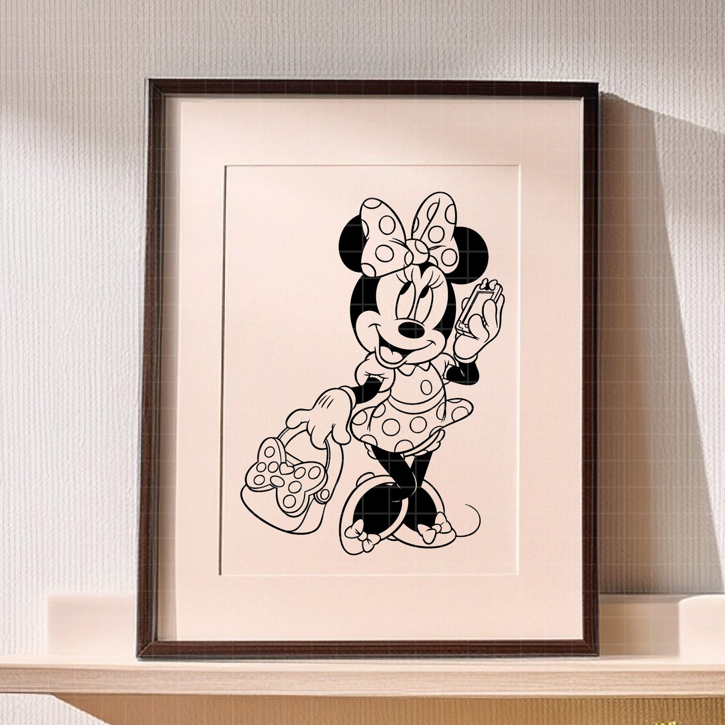 COD3021 - Minnie svg, Disney svg, disneyland t shirt svg, Disney svg