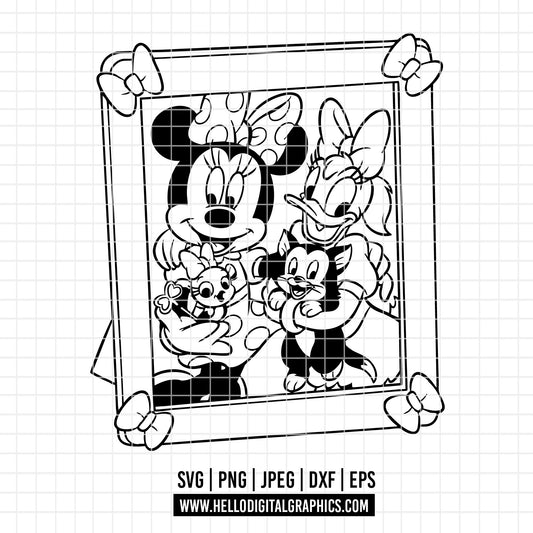COD3026 - Minnie svg, Disney svg, disneyland t shirt svg, Disney svg