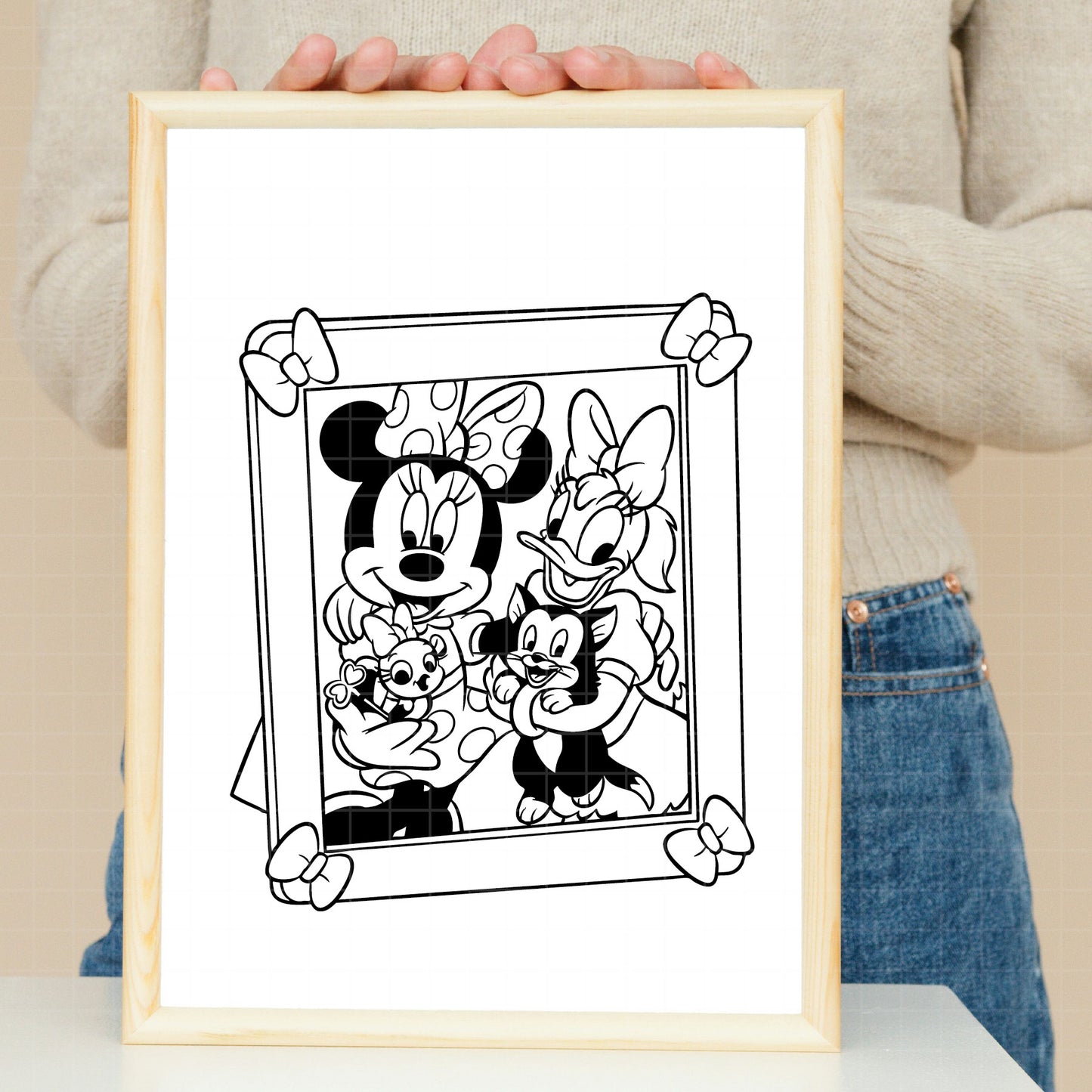 COD3026 - Minnie svg, Disney svg, disneyland t shirt svg, Disney svg