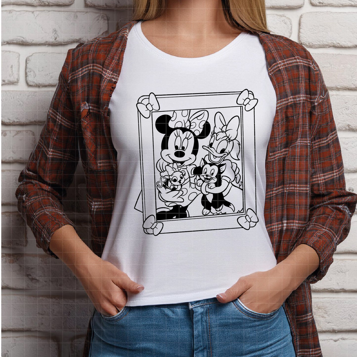 COD3026 - Minnie svg, Disney svg, disneyland t shirt svg, Disney svg