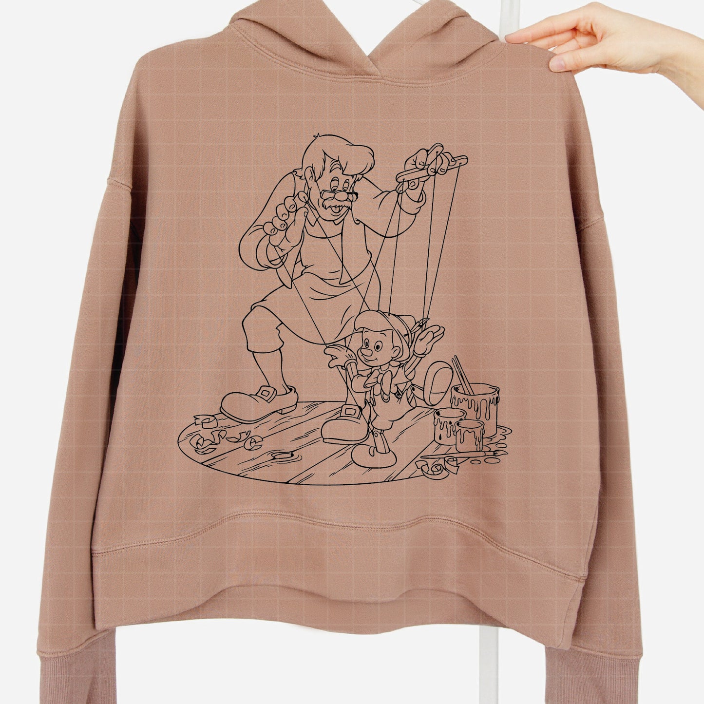 COD3027 - Pinocchio SVG, Pinocchio Outline PNG SVG, Pinocchio Lover Svg Mouse ears png, Family Vacation Svg