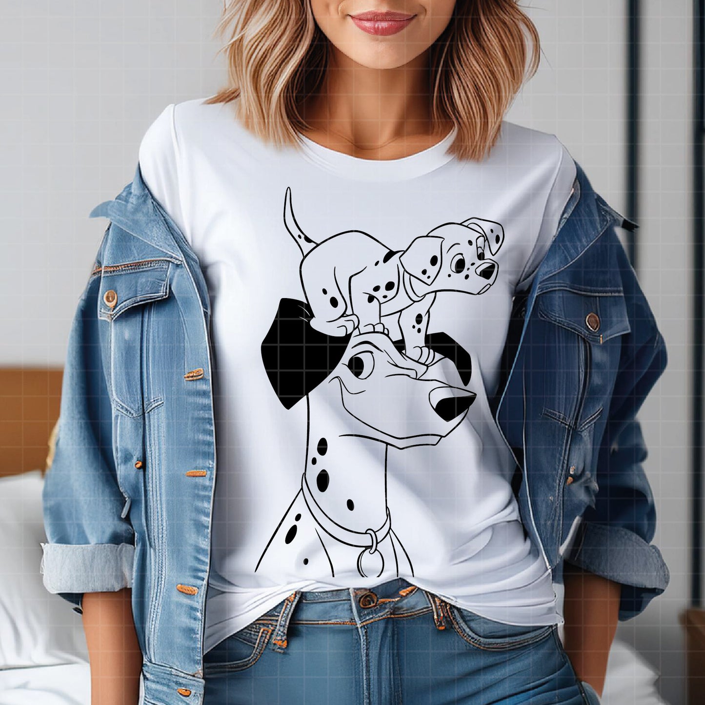 COD3028 - Dalmatian svg, dog svg, dalmatian cut file, puppy outline svg, disney svg