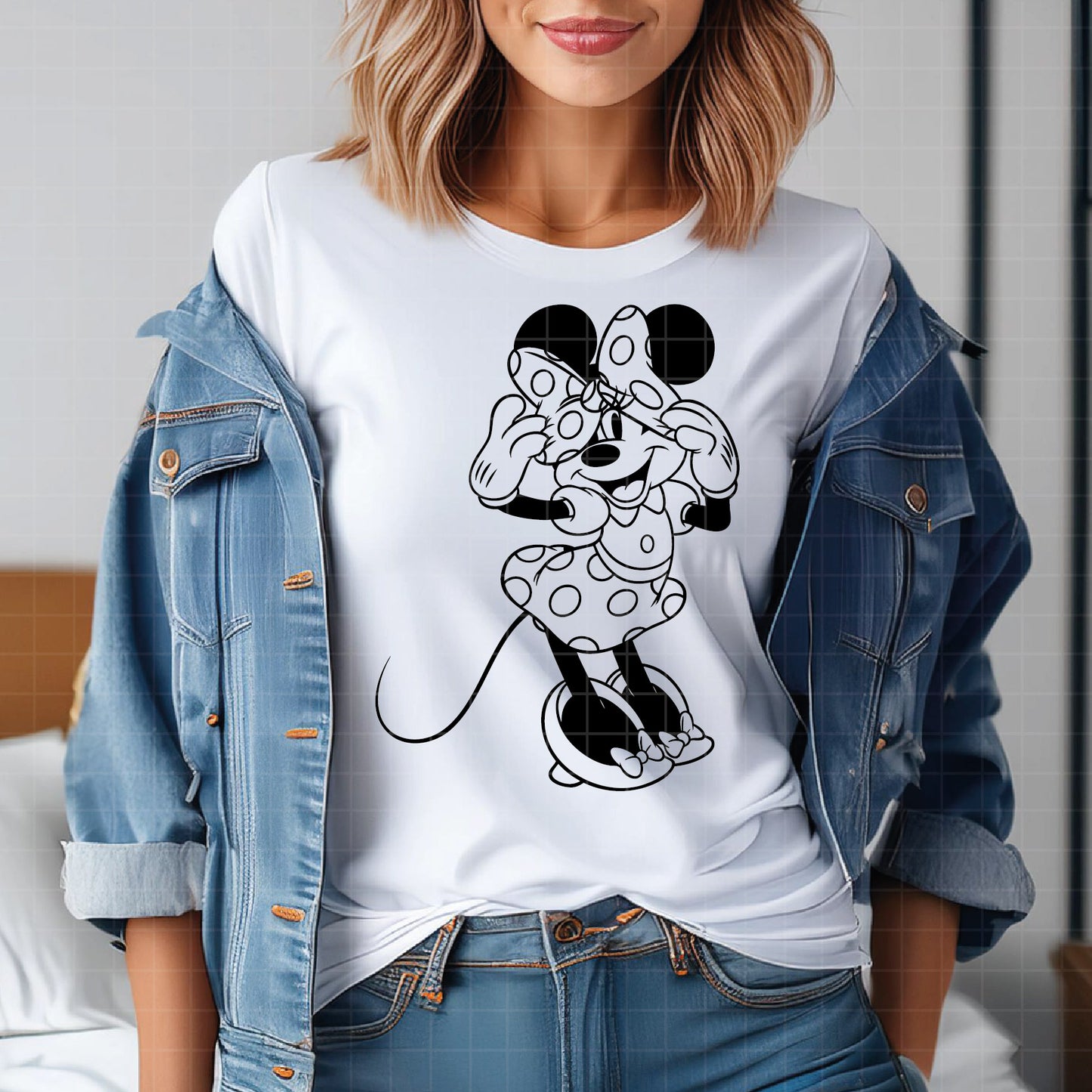 COD3030 - Minnie svg, Disney svg, disneyland t shirt svg, Disney svg