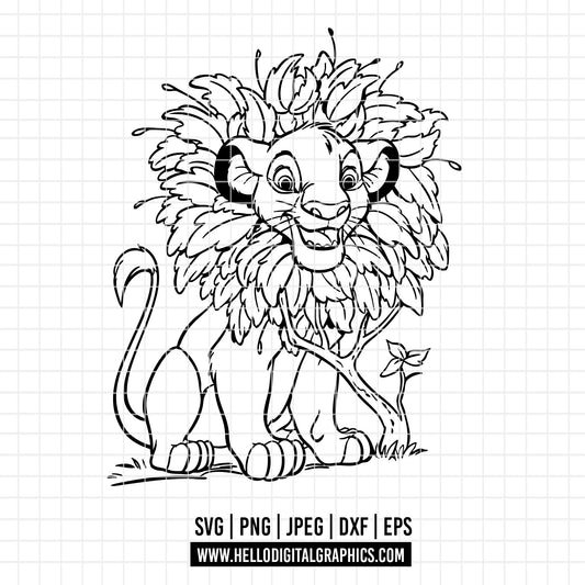 COD3031 - Lion King Svg, Remember who you are svg, Hakuna Matata svg, It means no worries svg, Disney svg