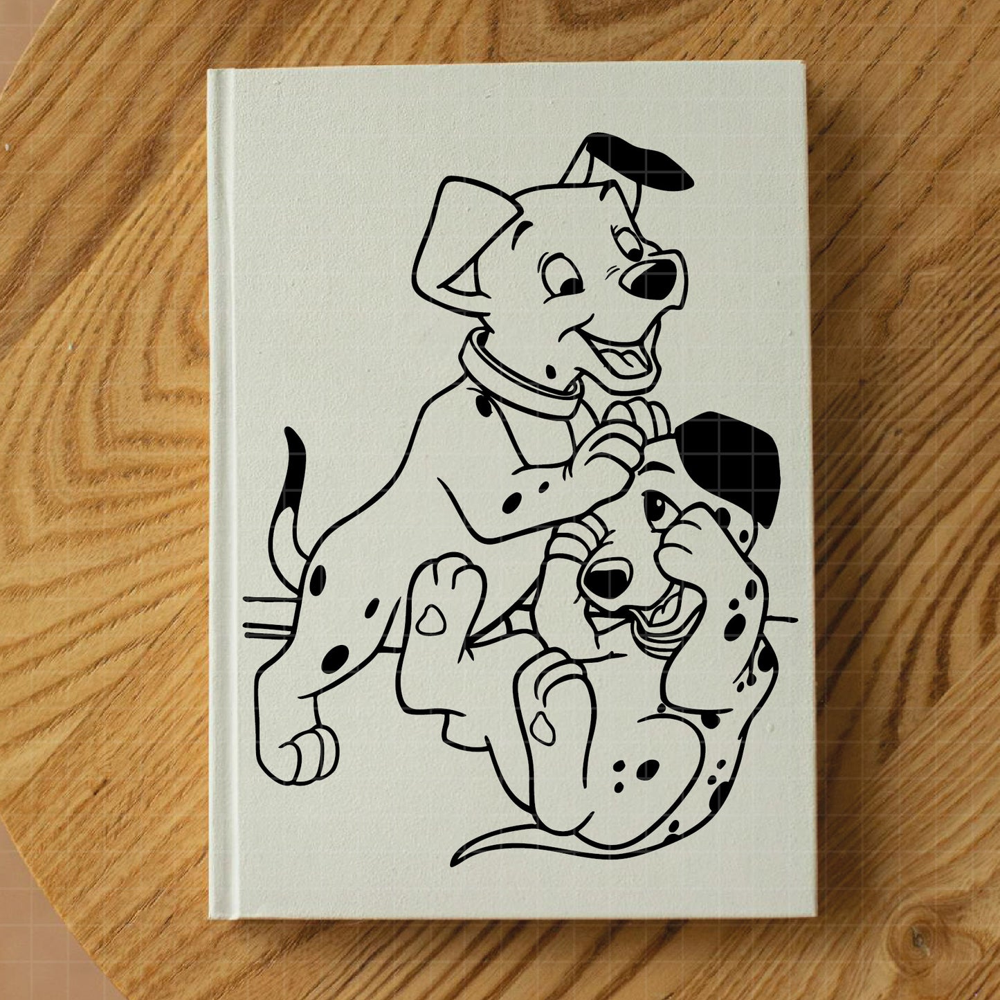 COD3035 - Dalmatian svg, dog svg, dalmatian cut file, puppy outline svg, disney svg