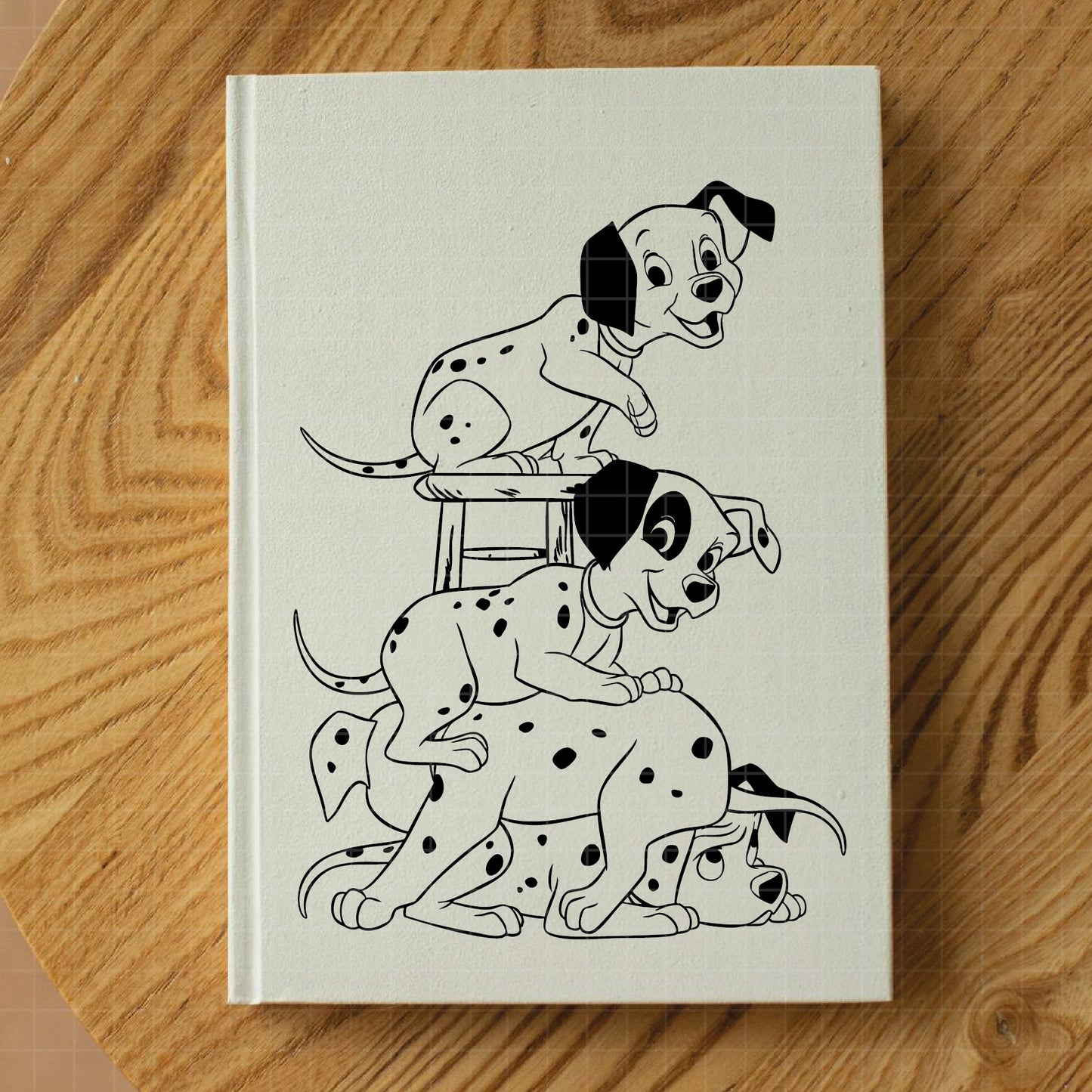 COD3047 - Dalmatian svg, dog svg, dalmatian cut file, puppy outline svg, disney svg