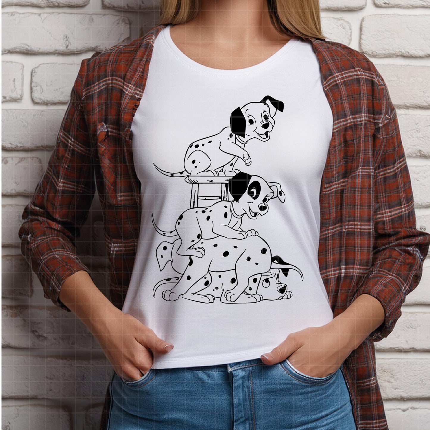 COD3047 - Dalmatian svg, dog svg, dalmatian cut file, puppy outline svg, disney svg