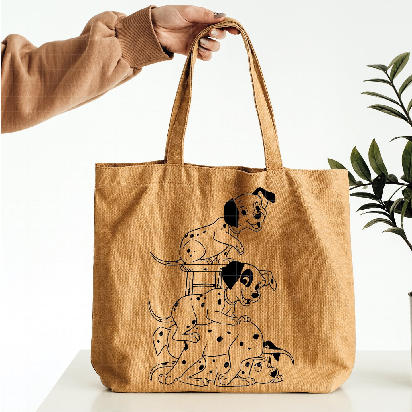 COD3047 - Dalmatian svg, dog svg, dalmatian cut file, puppy outline svg, disney svg