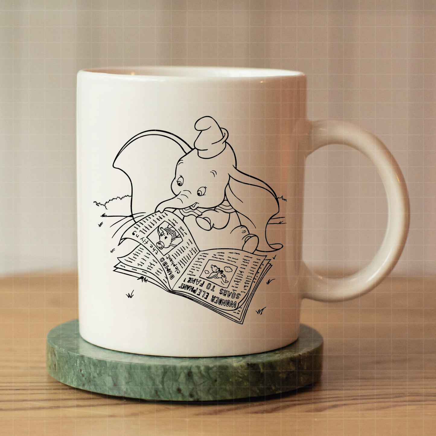 COD3048 - Dumbo svg, Digital Download, Instant Download, svg, dxf, eps & png files