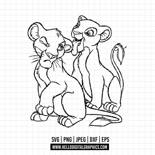 COD3050 - Lion King Svg, Remember who you are svg, Hakuna Matata svg, It means no worries svg