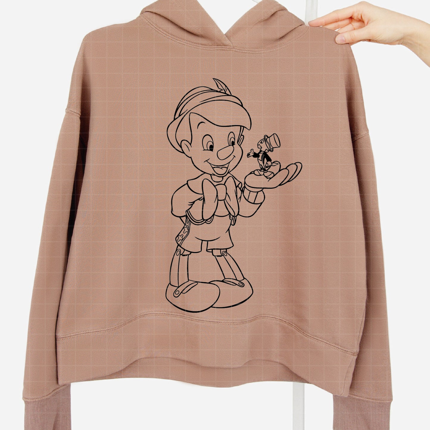 COD3051 - Pinocchio SVG, Pinocchio Outline PNG SVG, Pinocchio Lover Svg Mouse ears png, Family Vacation Svg