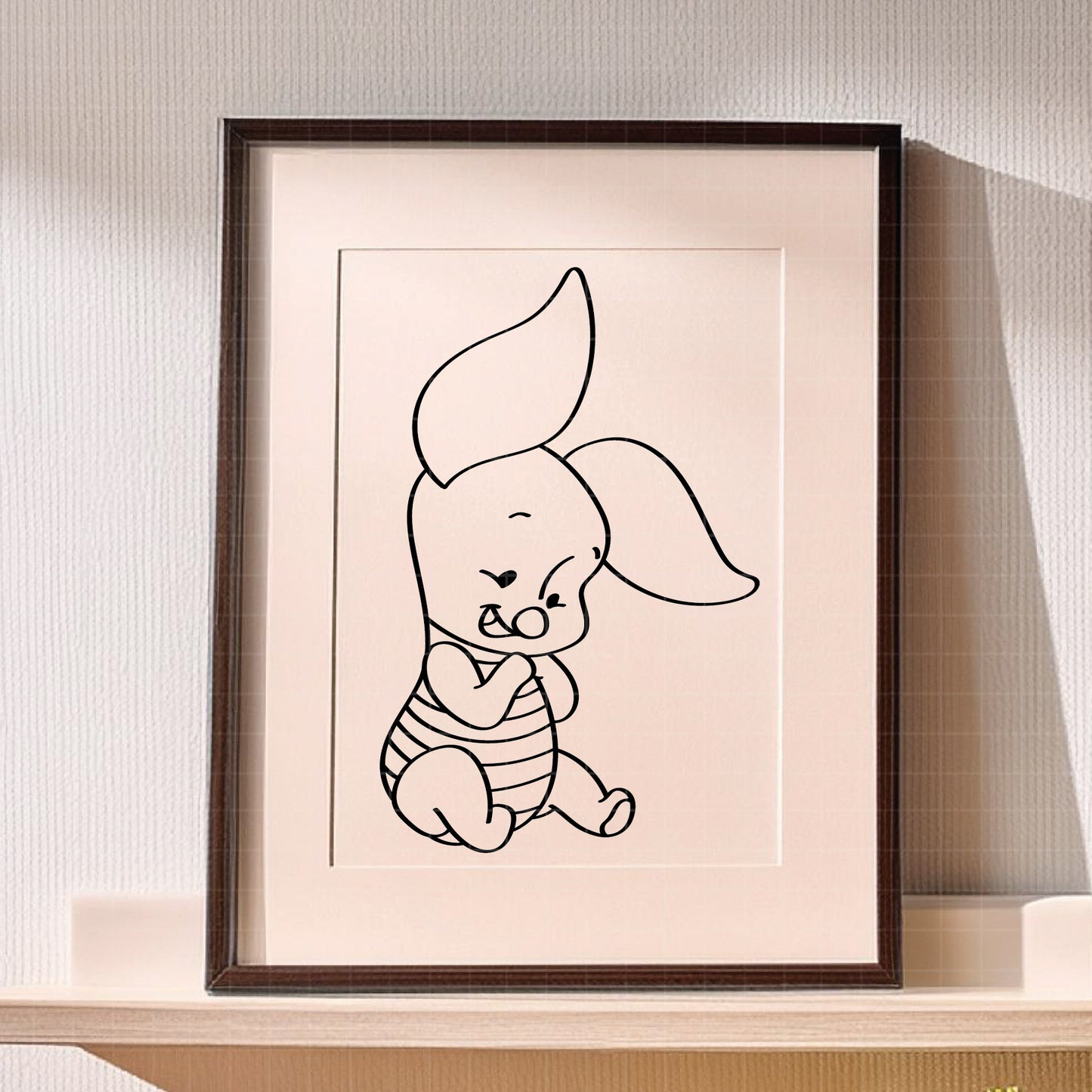 COD3057 - Piglet and pooh svg, Winnie the pooh svg, disney svg