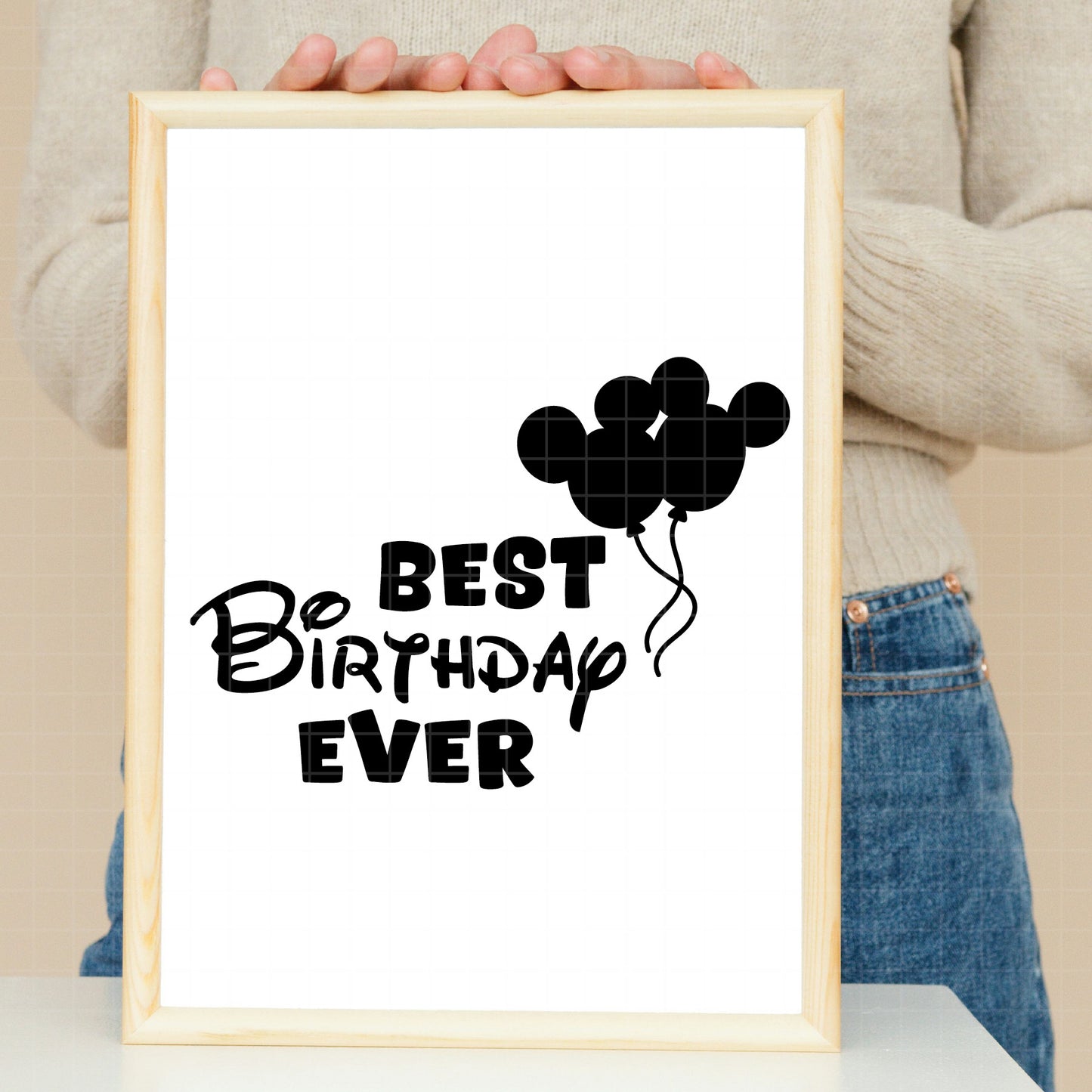COD3062- Best Birthday ever svg, birthday svg, minnie svg, castle svg, Silhouette, disney svg