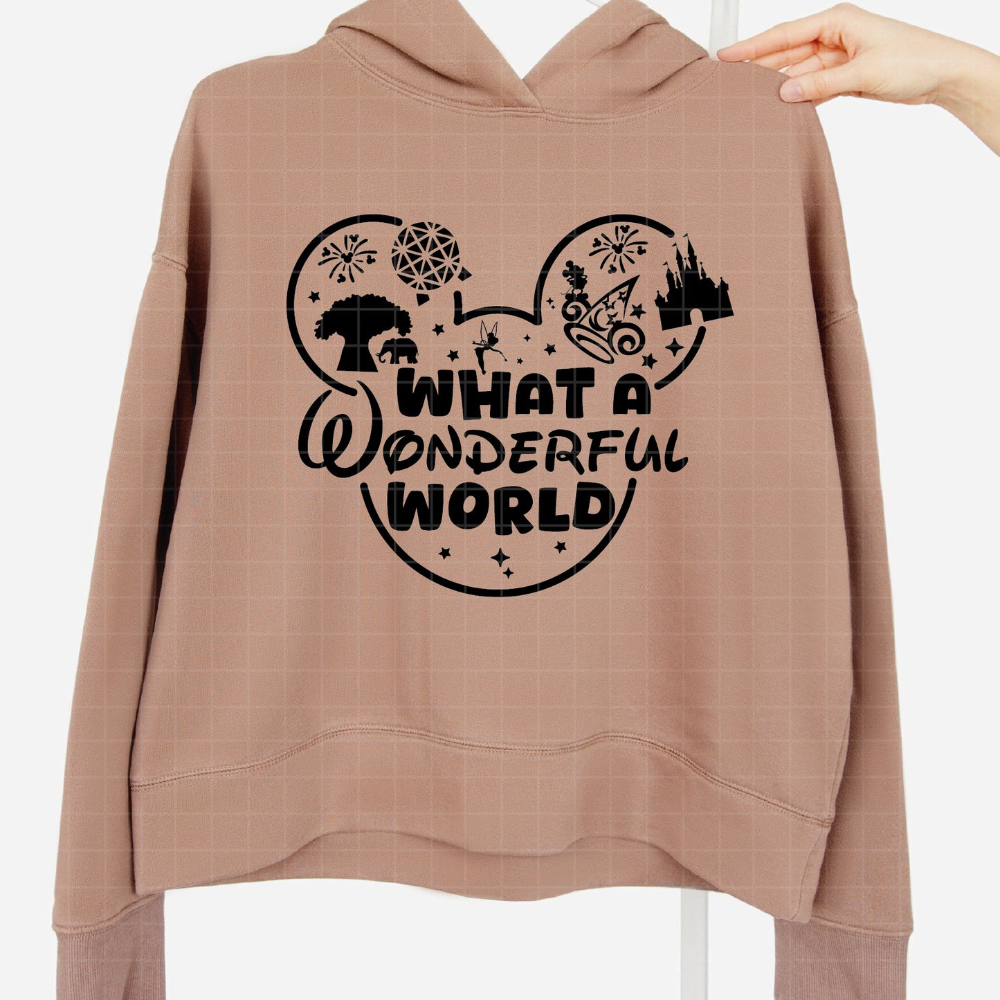 COD3072 - What wonderful world svg, Happy Disney Park svg, Family Trip svg, Vacay Mode Svg, mickey svg, family svg