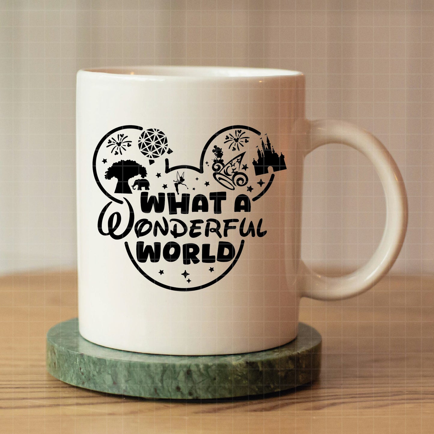 COD3072 - What wonderful world svg, Happy Disney Park svg, Family Trip svg, Vacay Mode Svg, mickey svg, family svg