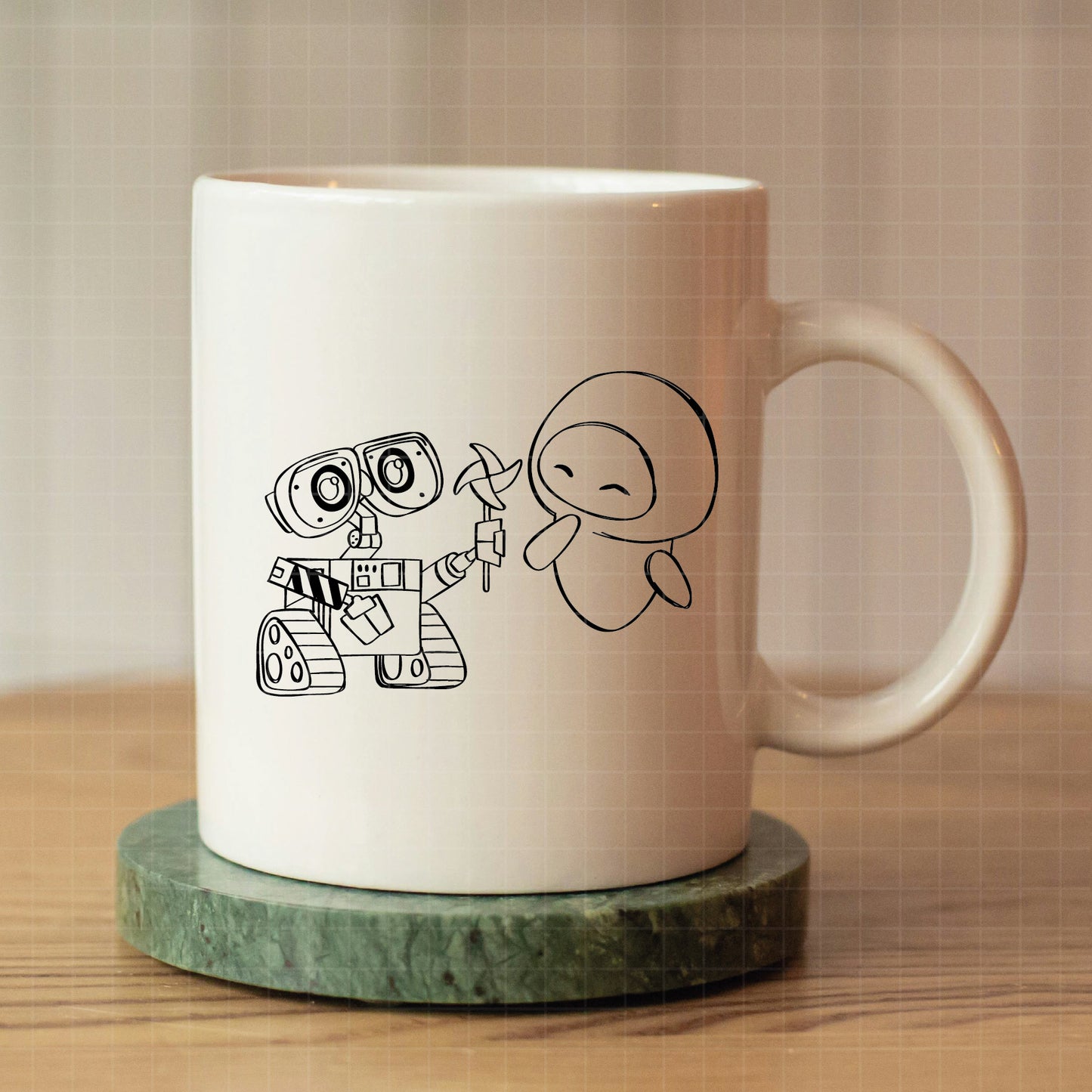 COD3084 - Wall e svg, Wall-e png, Disney svg, walle lineart clipart, wall e dtf, walle silhouette