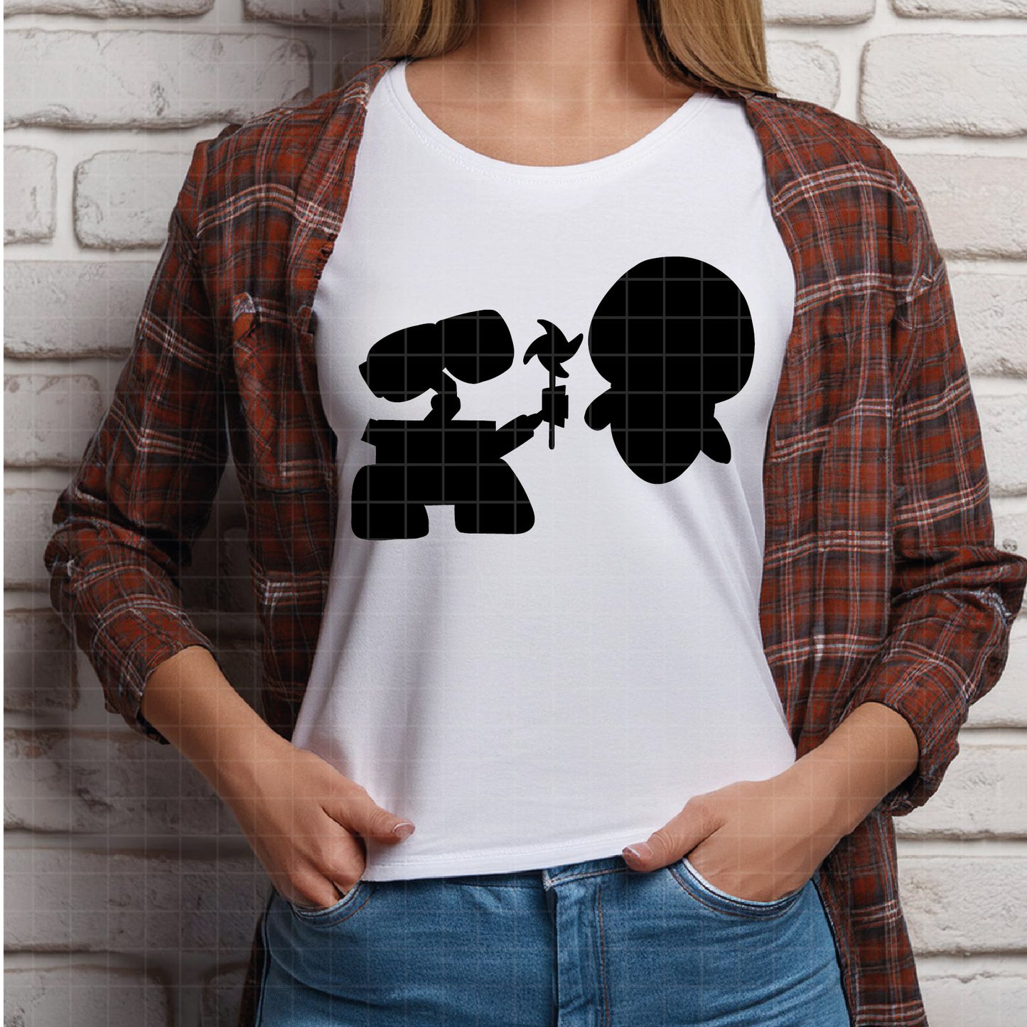 COD3088 - Wall e svg, Wall-e png, Disney svg, walle lineart clipart, wall e dtf, walle silhouette