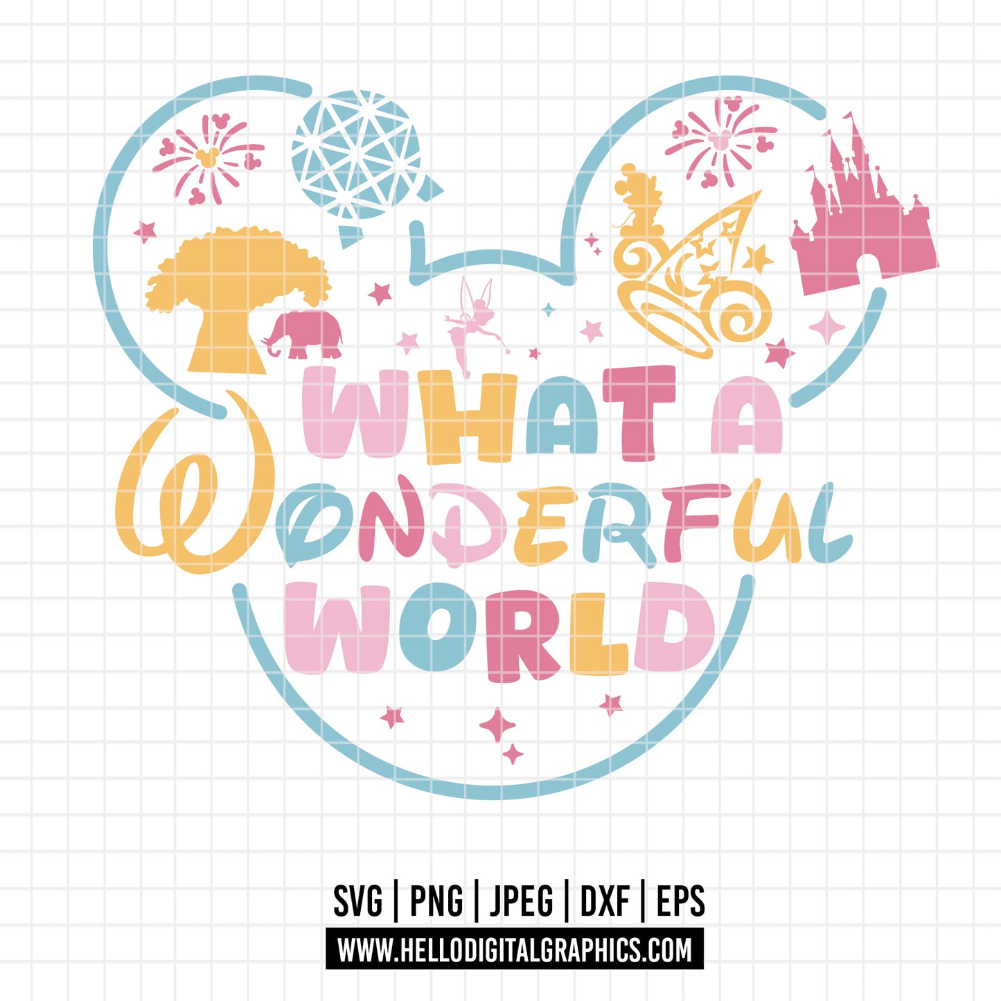 COD3089 - Happiest sister on earth svg, Happy Disney Park svg, Family Trip svg, Vacay Mode Svg, mickey svg, family svg