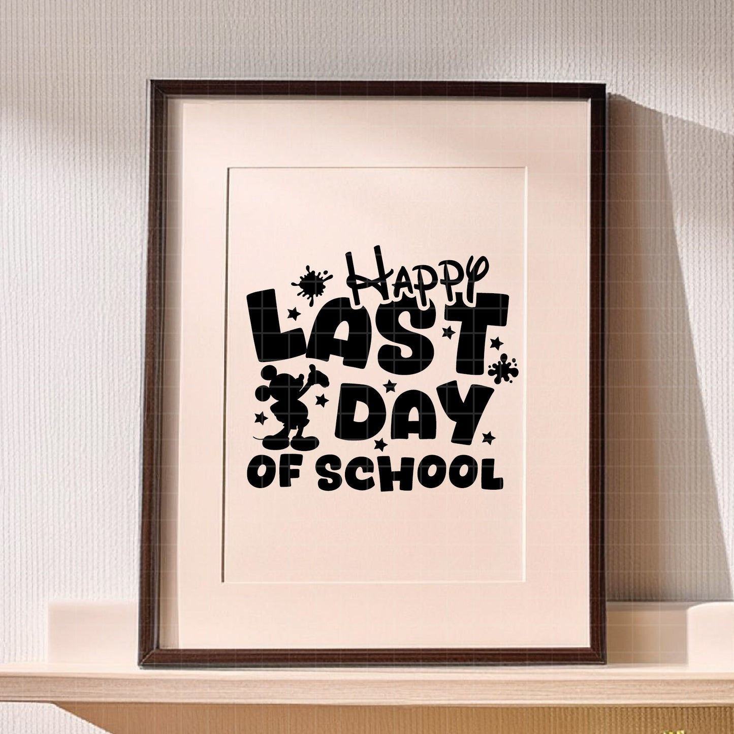 COD3090- Happy last day of school svg, mickey school svg,  Best teacher ever svg,  school heart svg, Graduation Cap SVG
