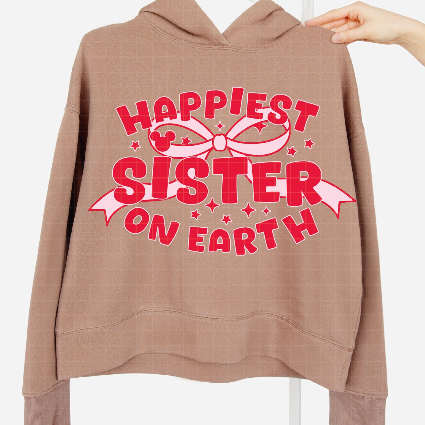 COD3092 - Happiest sister on earth svg, Happiest sister on earth svg, Happy Disney Park svg, Family Trip svg
