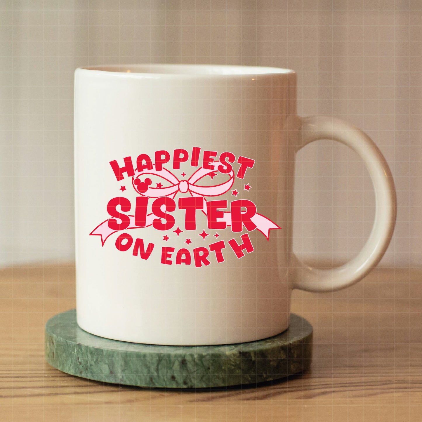 COD3092 - Happiest sister on earth svg, Happiest sister on earth svg, Happy Disney Park svg, Family Trip svg