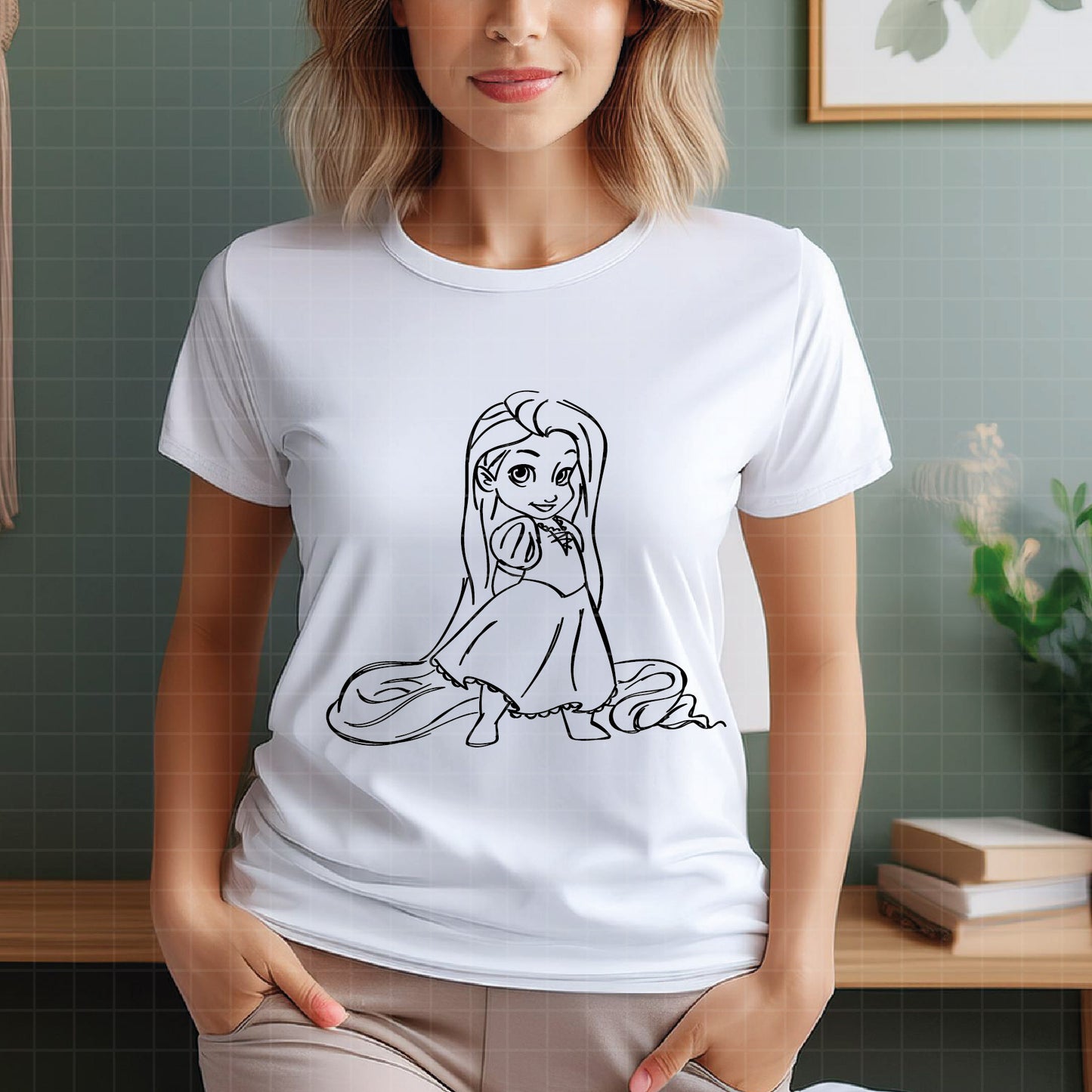 COD3093 - Tangled svg, tangled princess svg, rapunzel svg, Rapunzel svg, disney svg, cutting files for cricut