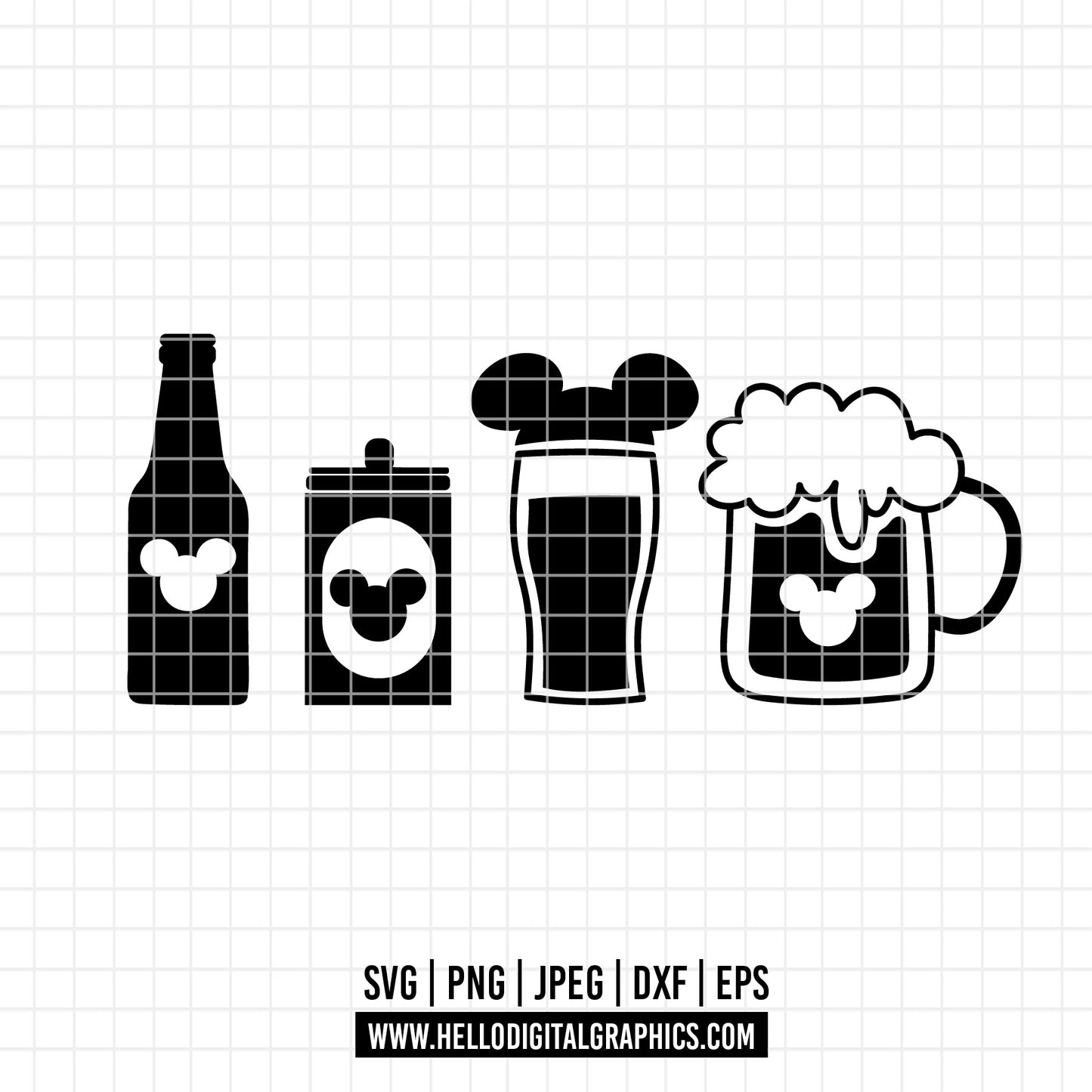 COD3106 - Drinkerbell svg,  Never grow up svg, peter pan svg, disney svg, tinker bell svg, cricut, silhouette