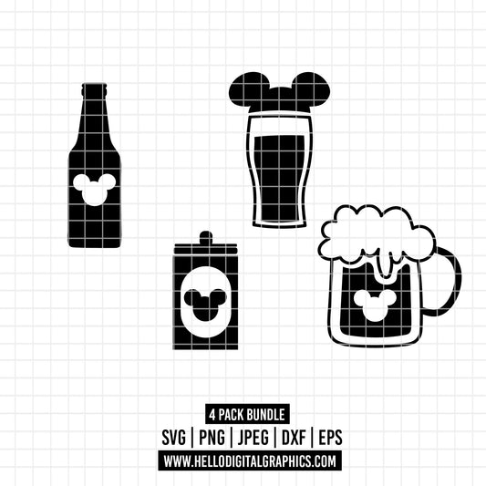 COD3109 - Drinkerbell svg,  Never grow up svg, peter pan svg, disney svg, tinker bell svg, cricut, silhouette