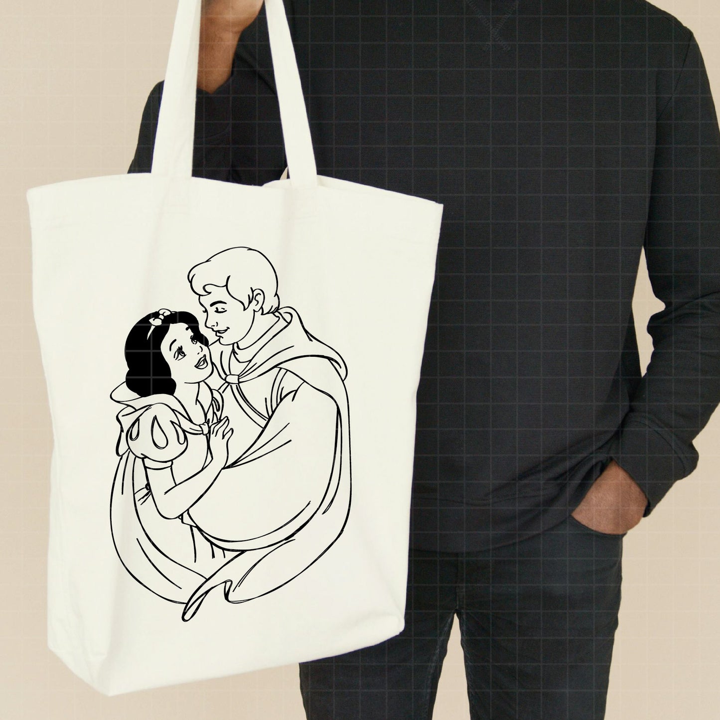 COD3111 -Snow White png, Princess png, Snow White and the Seven Dwarfs png, outline png, disney png