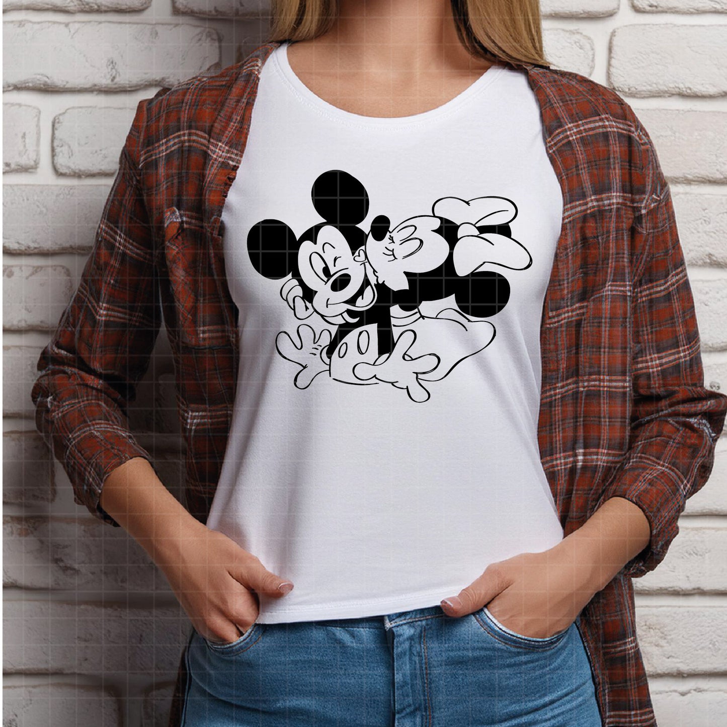 COD3112 - Mickey and minnie sketch svg, Mickey Svg, Disney svg, Magical svg, Mickey face svg