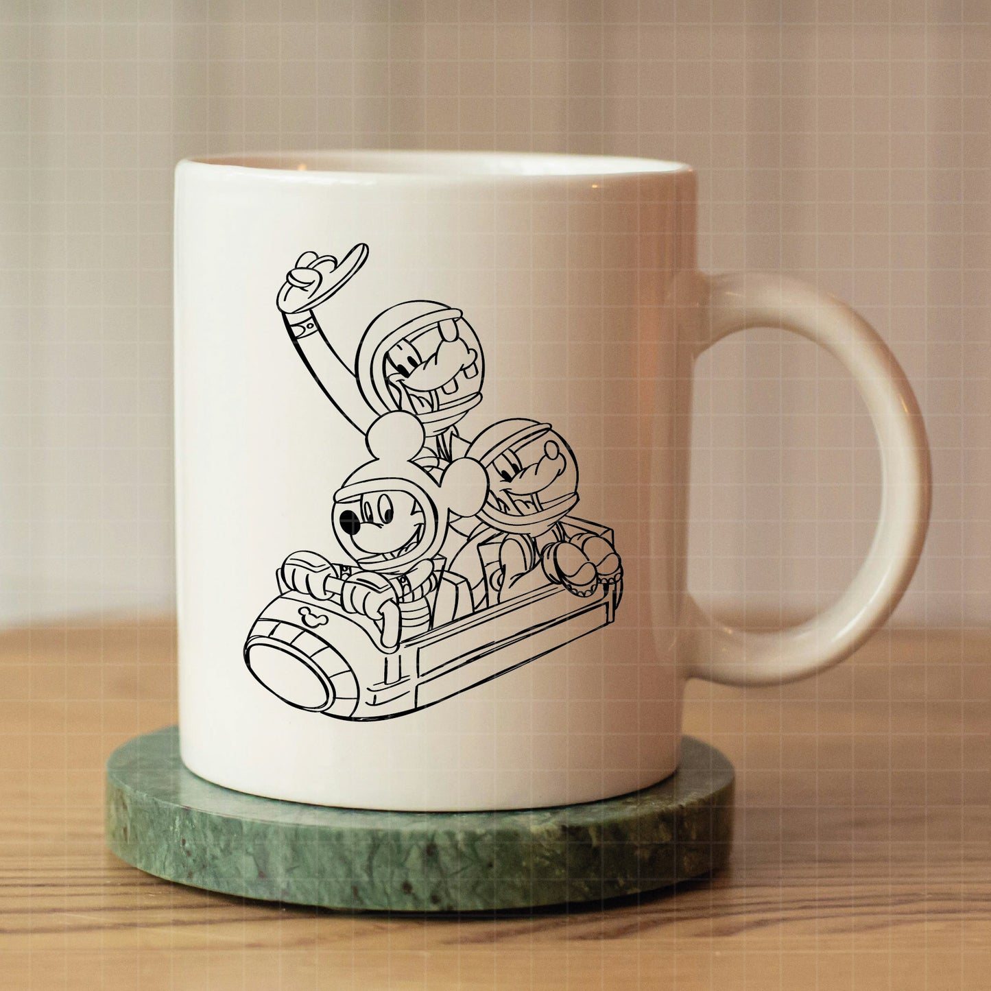 COD3114 - Mouse And Friends Space Png, 90's Space Mountain Png, Magic Kingdom Png, Astronaut Neon Png, Family Trip Png, Family Vacation Png