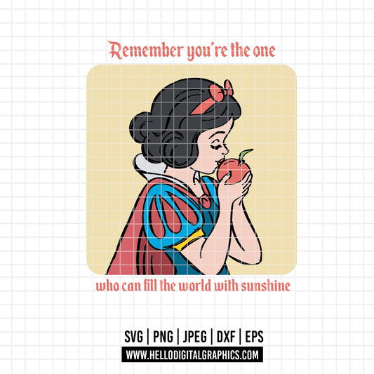 COD3115 -Snow White png, Princess png, Snow White and the Seven Dwarfs png, outline png, disney png