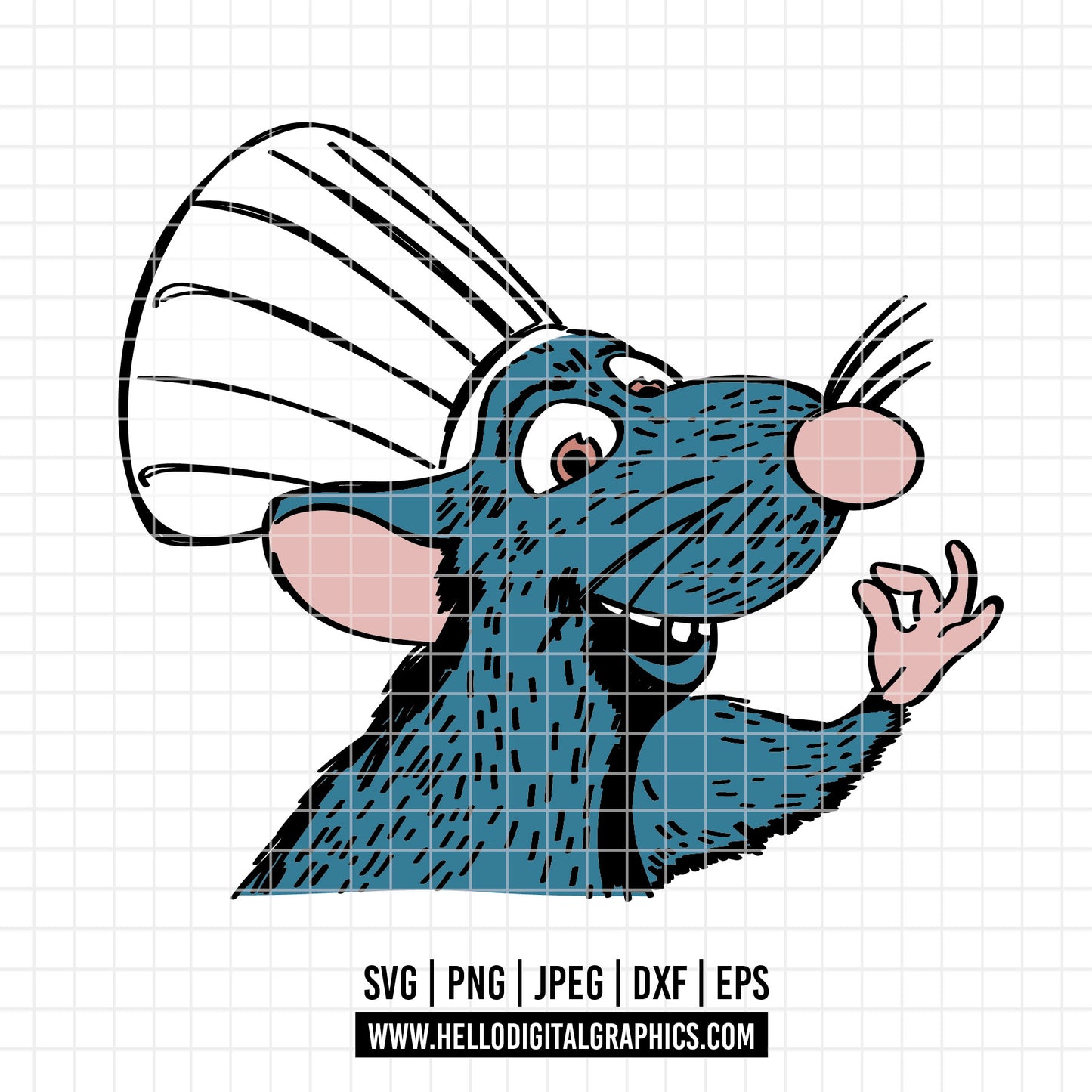COD3116 - Ratatouille Svg, Ratatouille Png, Mouse Png, Ratatouille, Ratatouille Sublimation, Instant Download