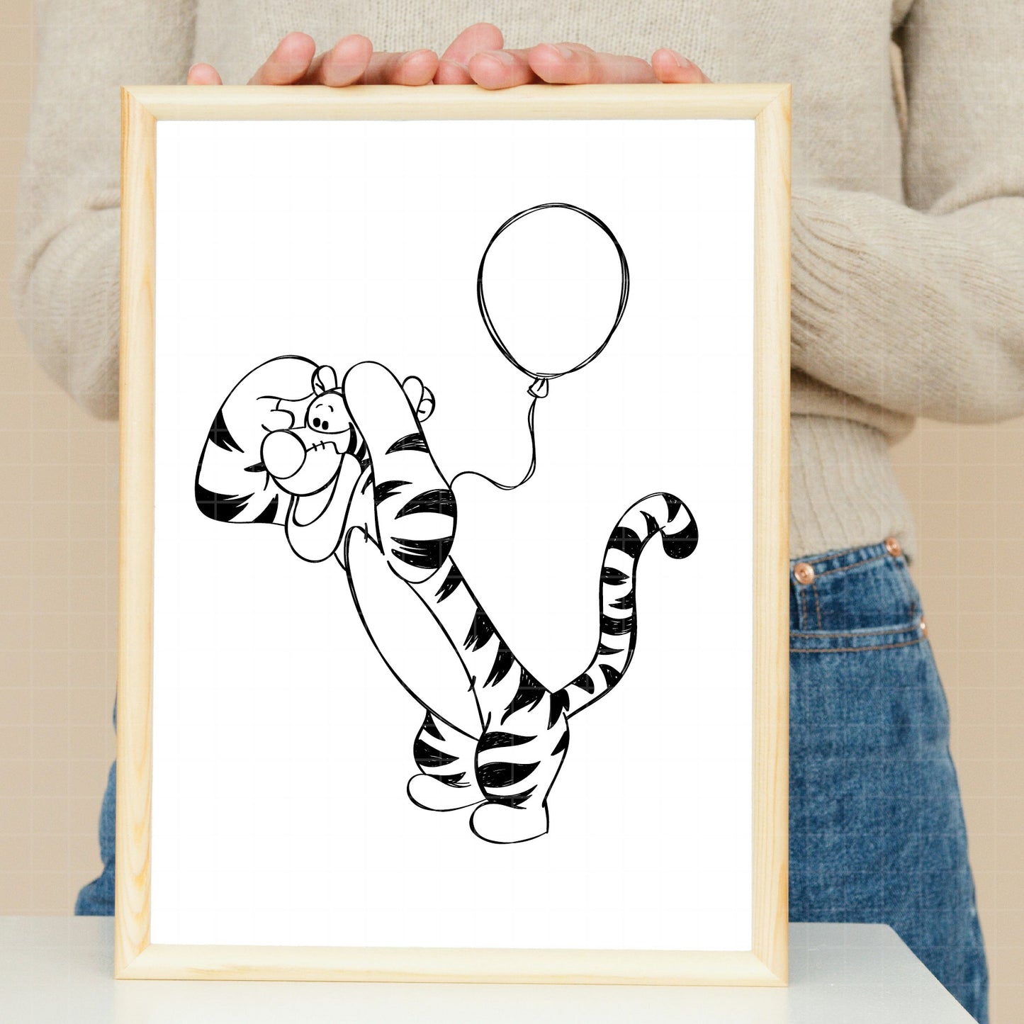 COD3124 - Tigger svg, tigger png, tigger clipart, Winnie Pooh  svg, Winnie Pooh, disney svg