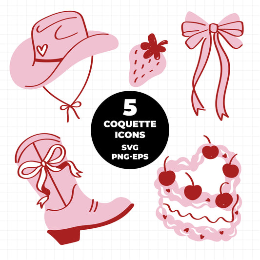 COD3132 - Doodle  bow coquette clipart, Frames Clipart, Aesthetic frames Clipart, frames printable
