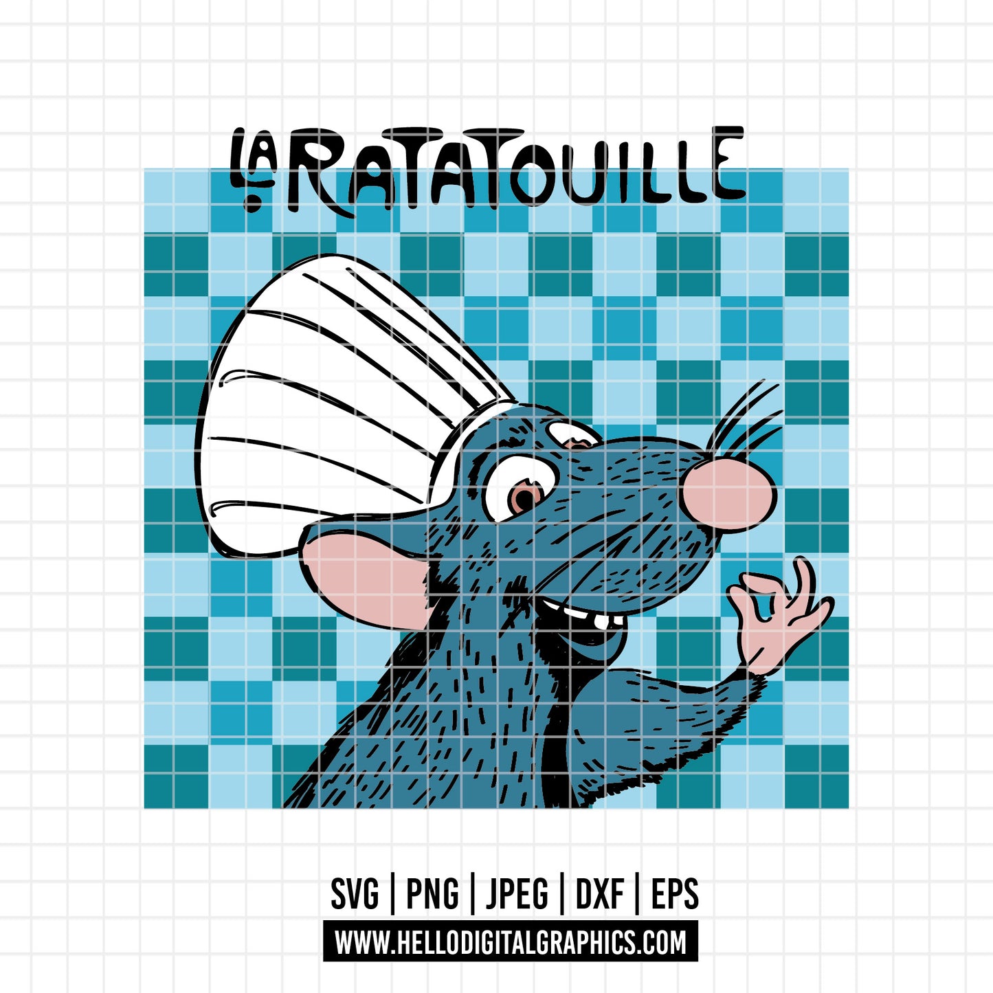 COD3137 - Ratatouille Svg, Ratatouille Png, Mouse Png, Ratatouille, Ratatouille Sublimation, Instant Download