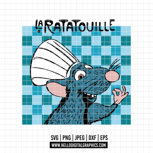 COD3137 - Ratatouille Svg, Ratatouille Png, Mouse Png, Ratatouille, Ratatouille Sublimation, Instant Download