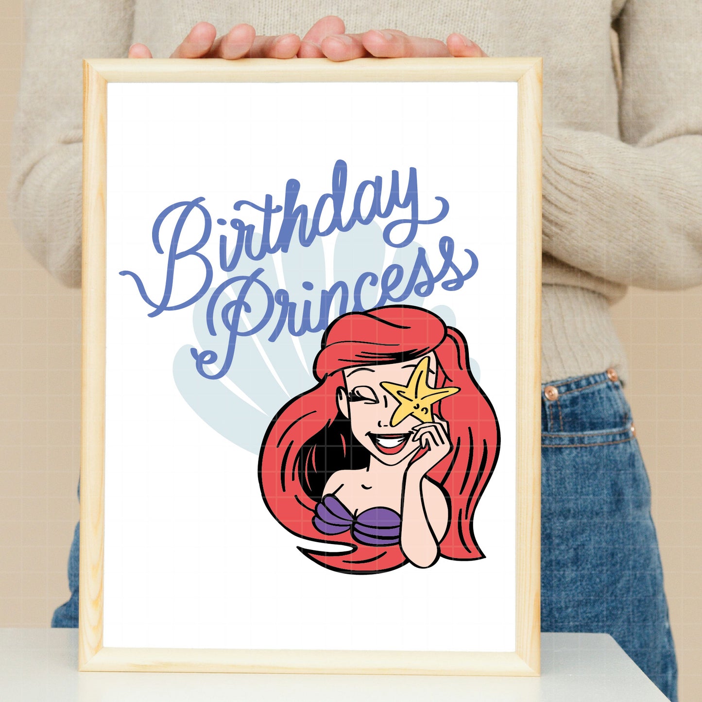 COD3145- Little Mermaid svg, Ariel svg, Outline Svg, Princess svg, disney svg, Cricut, Silhouette