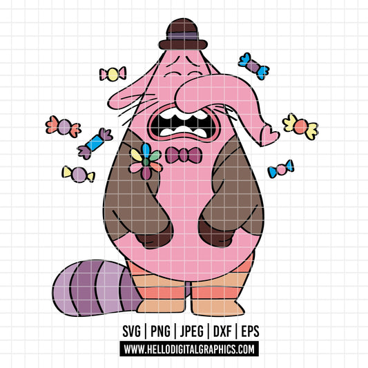 COD3150 - Feeling all the feels today svg, Anxiety Inside Out 2 svg, Inside Out 2 Clipart