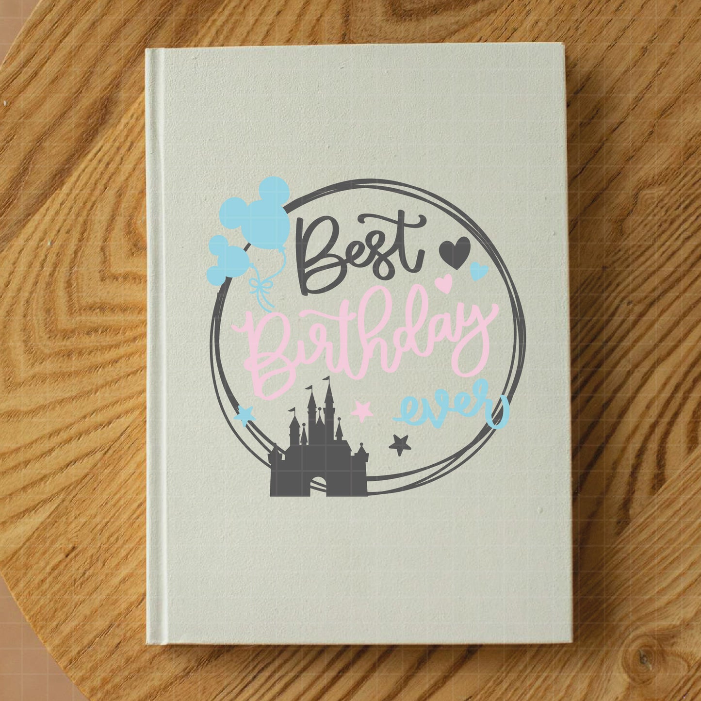 COD3154- Best Birthday ever svg, birthday svg, minnie svg, castle svg, Silhouette, disney svg