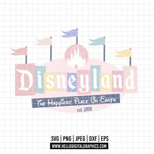 COD3155- Disneyland magic svg, disney park svg, mickey svg, minnie svg, pluto svg