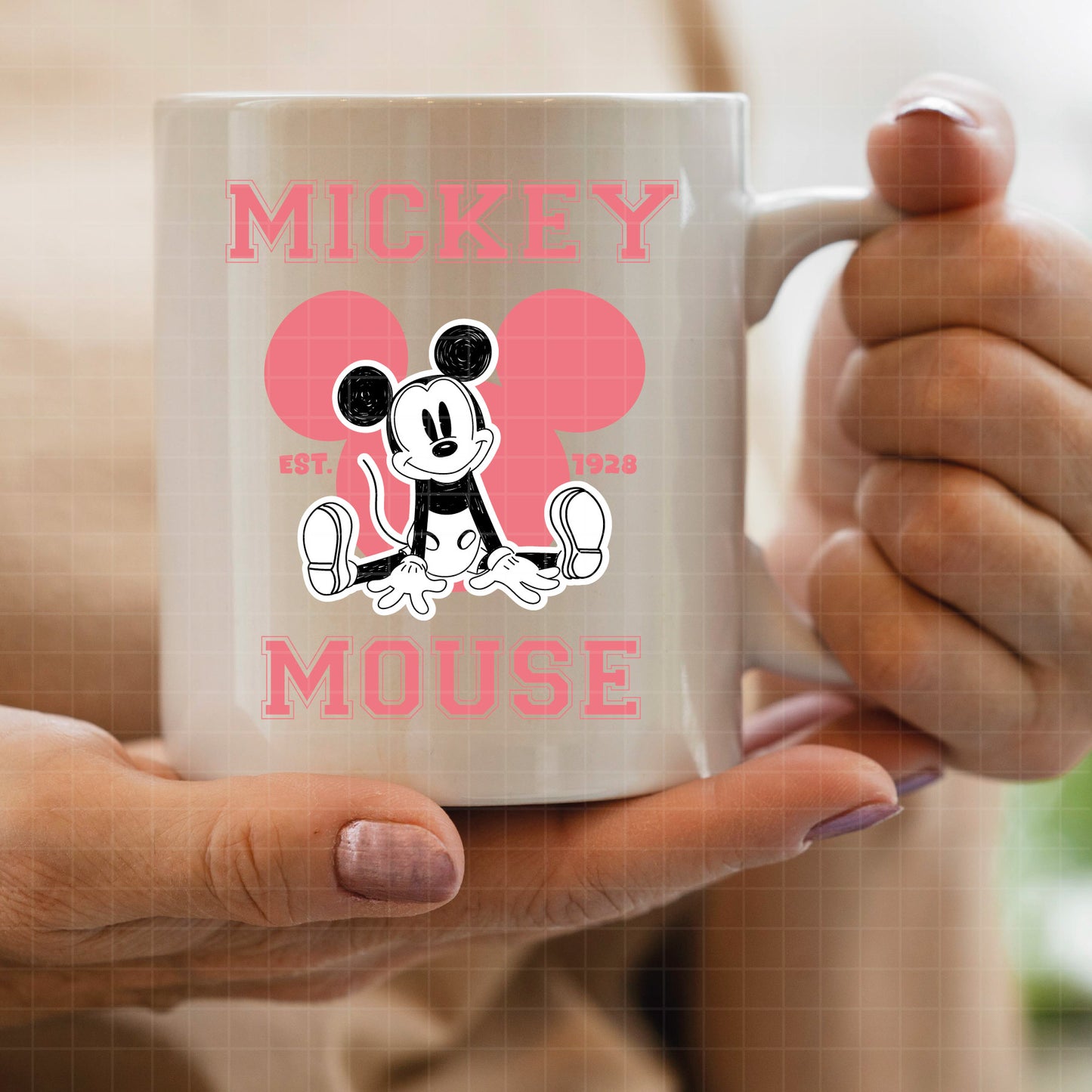 COD3163 - Mickey sketch svg, Mickey Svg, Disney svg, Magical svg, Mickey face svg