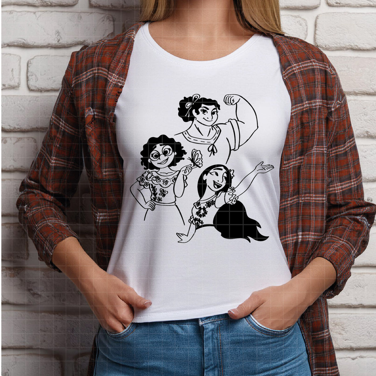 COD3166 - Isabela Madrigal PNG, Isabela Madrigal svg, sublimation PNG, Encanto iron on, Coloring Pages svg