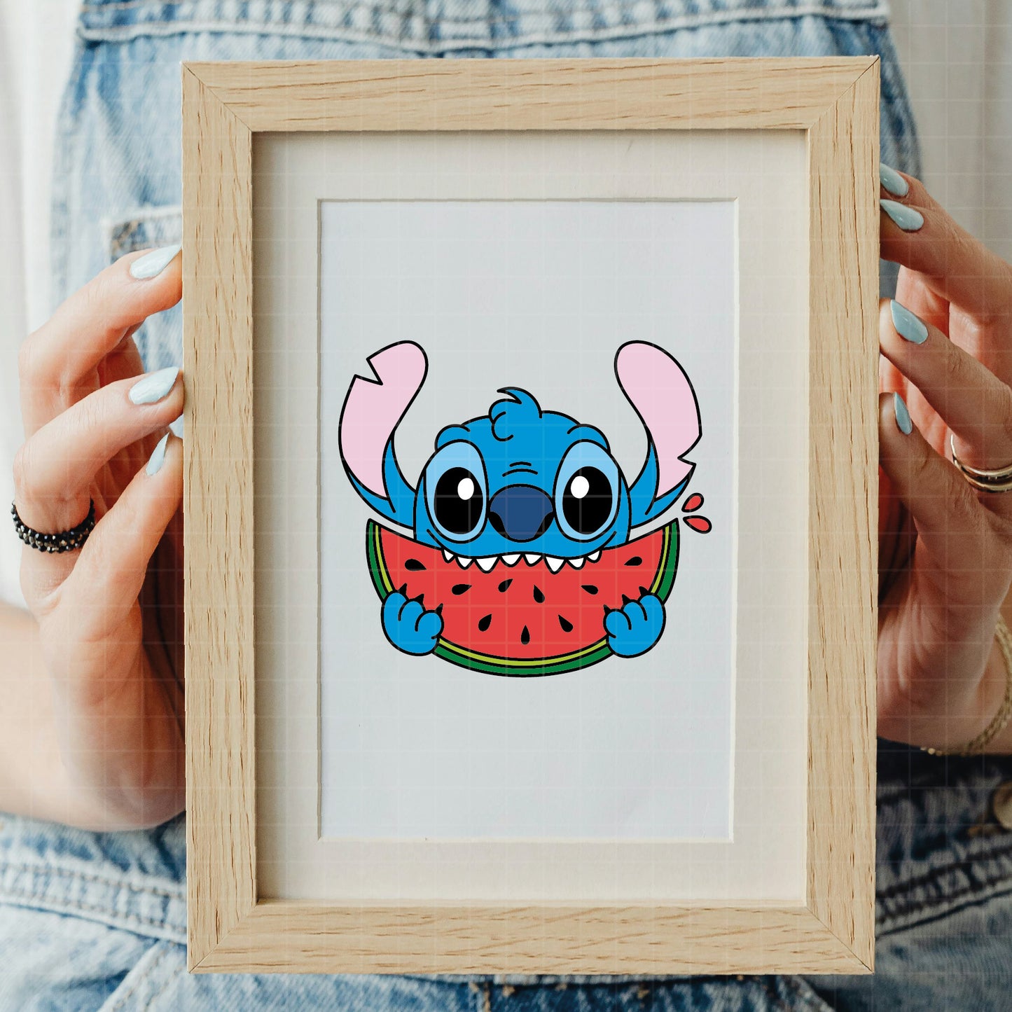COD3170 - Stitch summer svg, watermelon svg, Disney svg, Cricut, Silhouette, Ohana means family svg