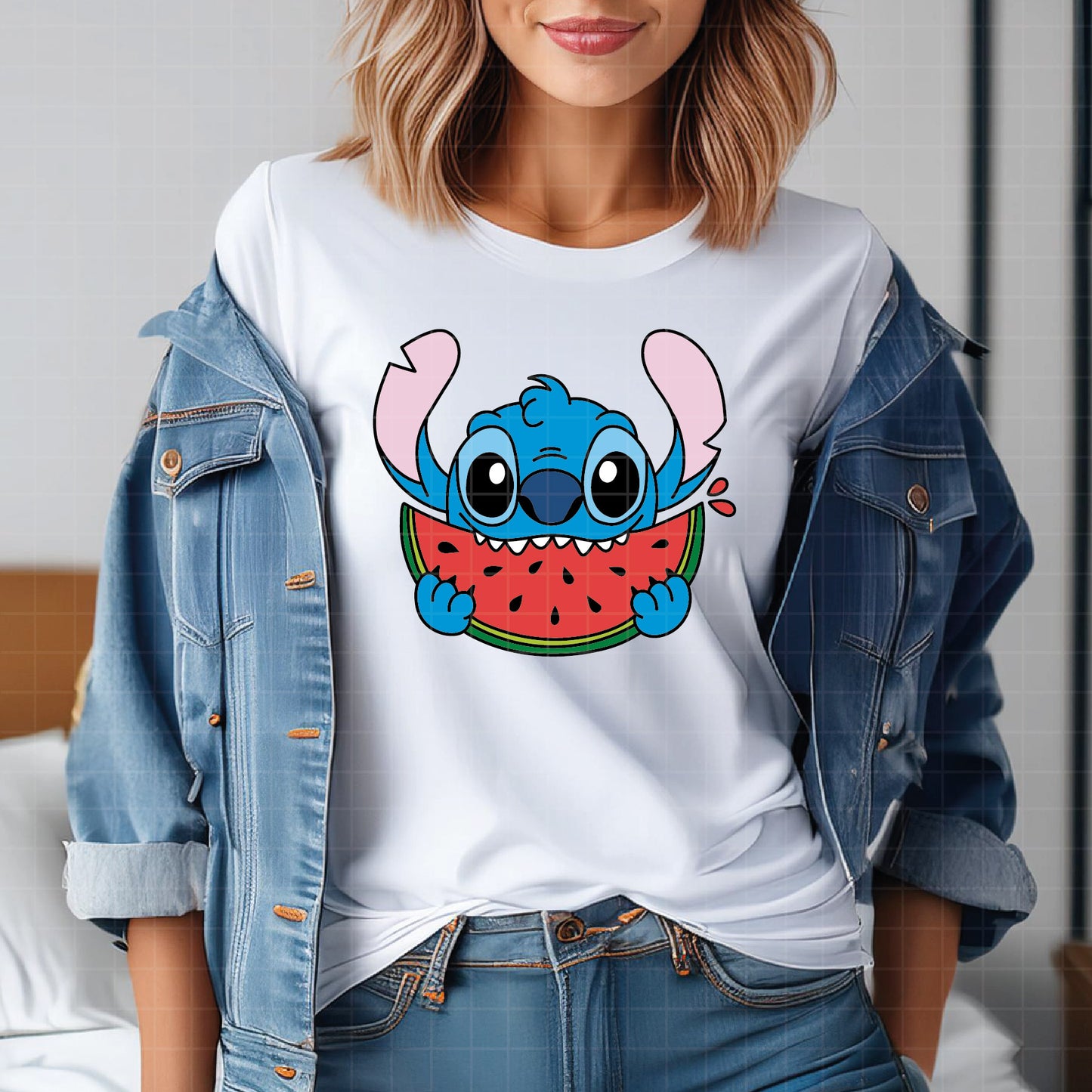 COD3170 - Stitch summer svg, watermelon svg, Disney svg, Cricut, Silhouette, Ohana means family svg