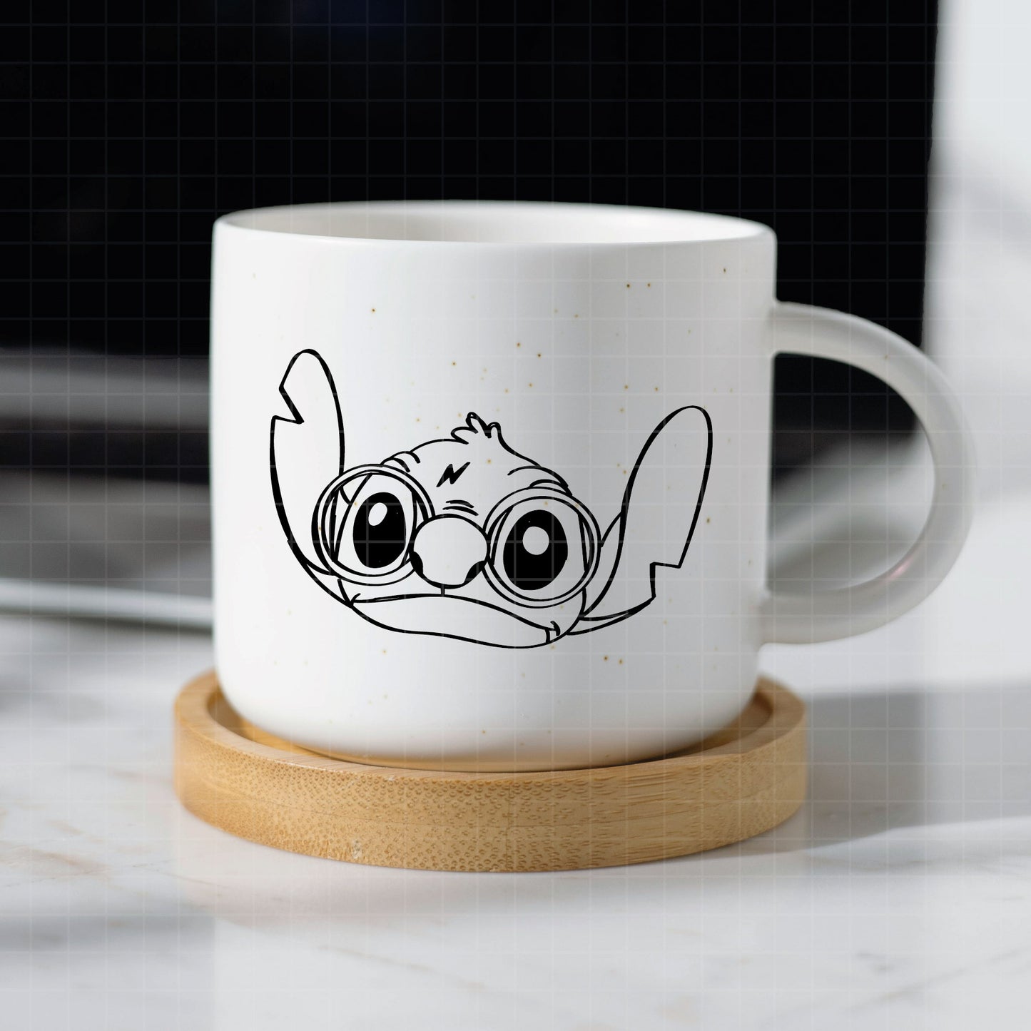 COD3176 - Stitch Potter svg, Lilo and stitch svg, Harry Potter svg, Magic svg, Magic Wizard Svg